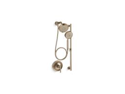 Kohler Purist Showering Kit, 1.75 gpm - Vibrant Brushed Bronze - image 1