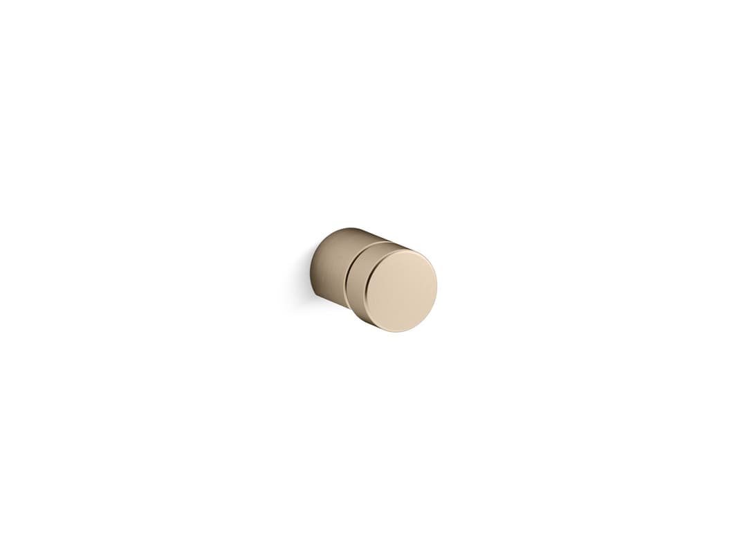 Kohler | Composed | Knob - Vibrant Brushed Bronze by Kohler