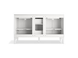 Seer 60'' bathroom vanity cabinet with sinks and quartz top - image 26