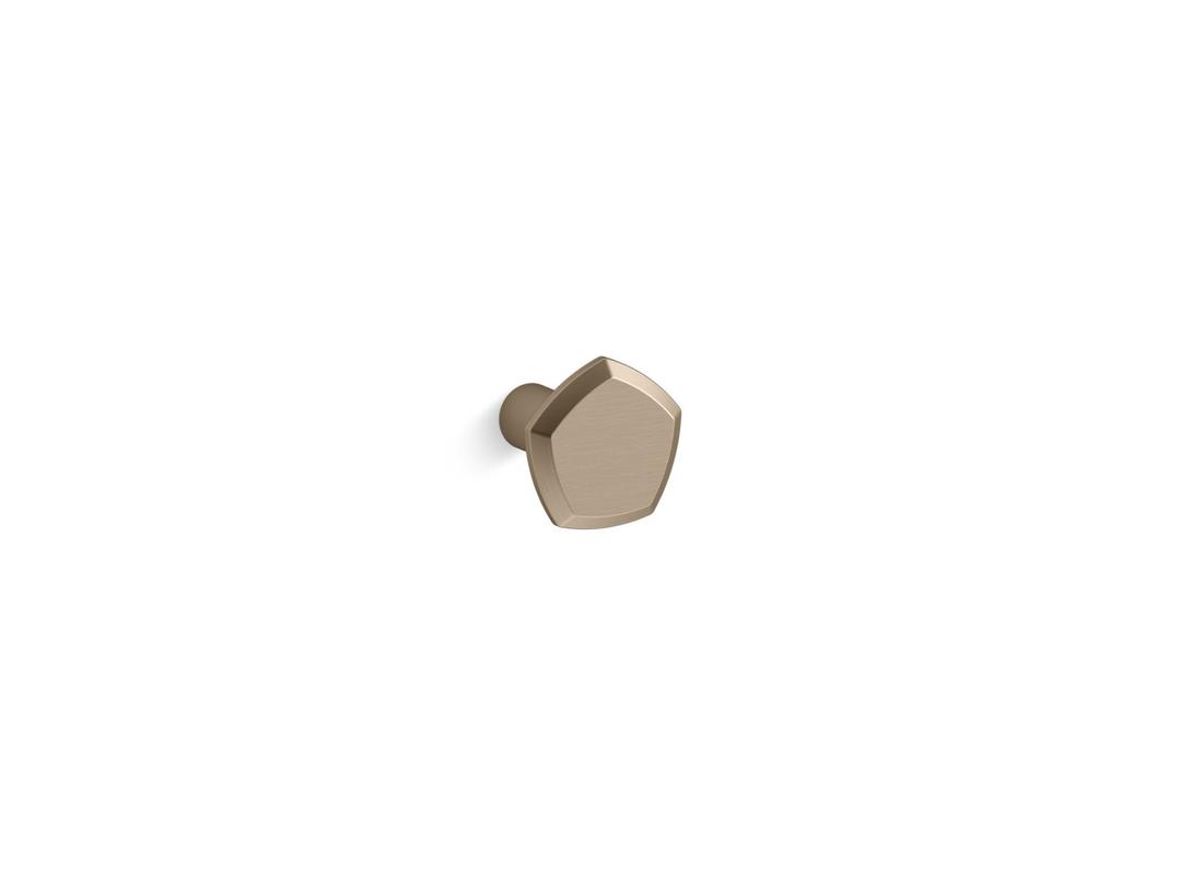 Kohler | Occasion | Knob - Vibrant Brushed Bronze by Kohler