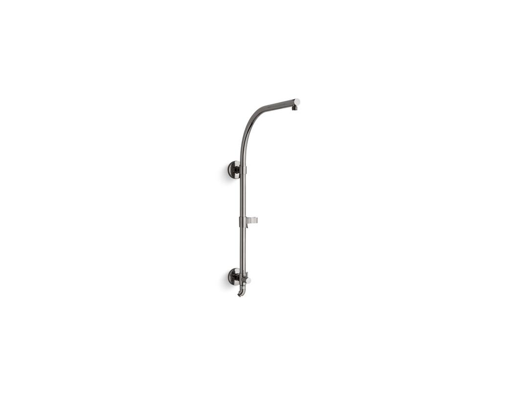 Kohler HydroRail-R Arch shower column - Vibrant Titanium by Kohler