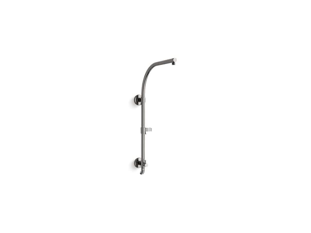 Kohler HydroRail-R Arch shower column - Vibrant Titanium