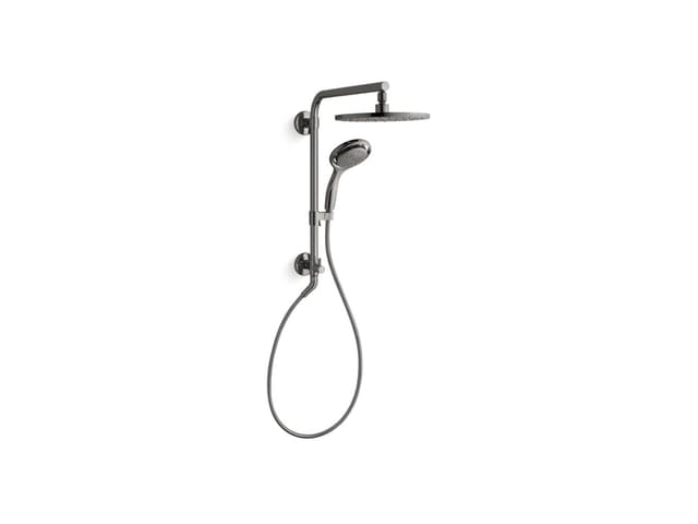 Kohler HydroRail-R Beam shower column - Vibrant Titanium