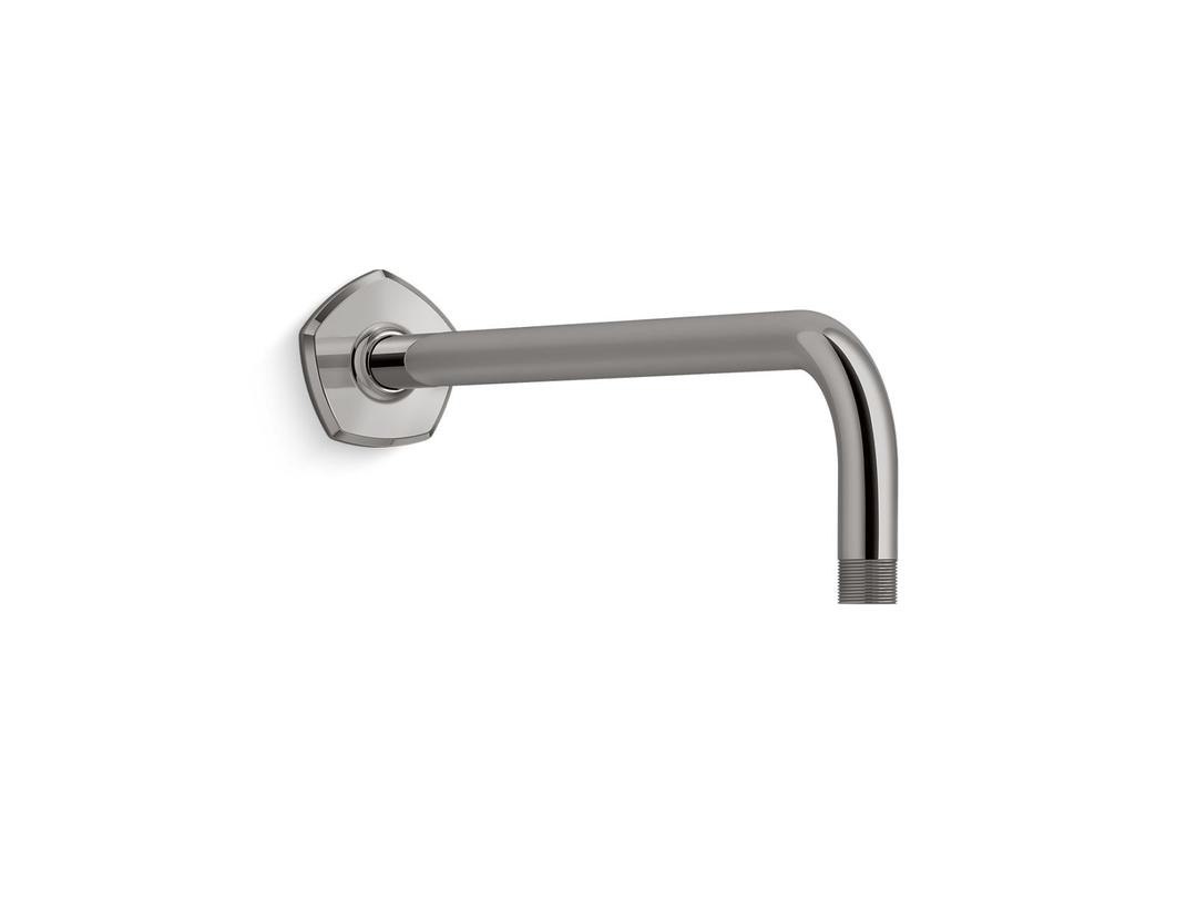 Kohler Occasion Wall-mount rainhead arm and flange - Vibrant Titanium by Kohler