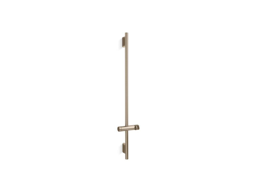 Kohler Statement 40'' slidebar - Vibrant Brushed Bronze by Kohler