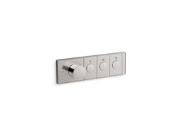 Anthem Three-outlet recessed mechanical thermostatic valve control - image 1