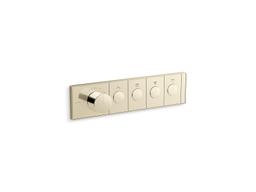 Anthem Four-outlet recessed mechanical thermostatic valve control - image 8