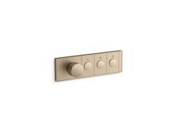 Anthem Three-outlet recessed mechanical thermostatic valve control - image 1