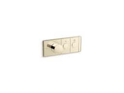 Anthem Two-outlet recessed mechanical thermostatic valve control - image 1