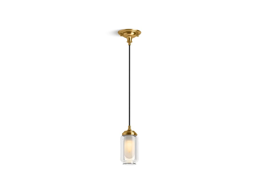 Kohler Artifacts 4'' pendant - Brushed Moderne Brass by Kohler
