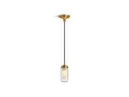 Kohler Artifacts 4'' pendant - Brushed Moderne Brass - image 1