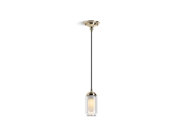 Kohler Artifacts 4'' pendant - French Gold