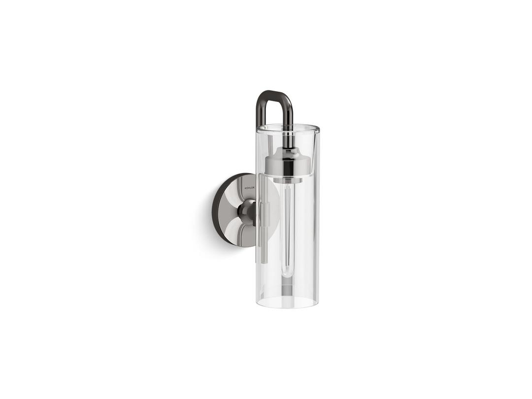 Kohler Purist One-light sconce - Titanium by Kohler