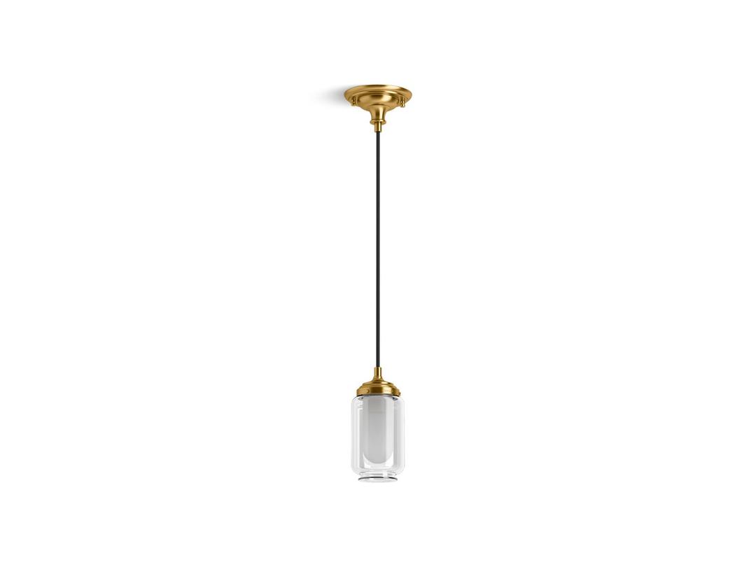 Artifacts 4'' pendant - Brushed Moderne Brass by Kohler