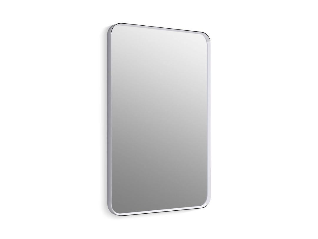 Kohler Essential 24'' x 36'' rectangular framed mirror - Polished Chrome by Kohler