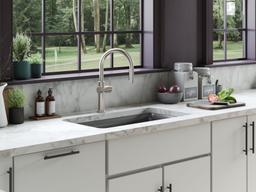 Crue Touchless pull-down kitchen sink faucet with three-function sprayhead - image 16