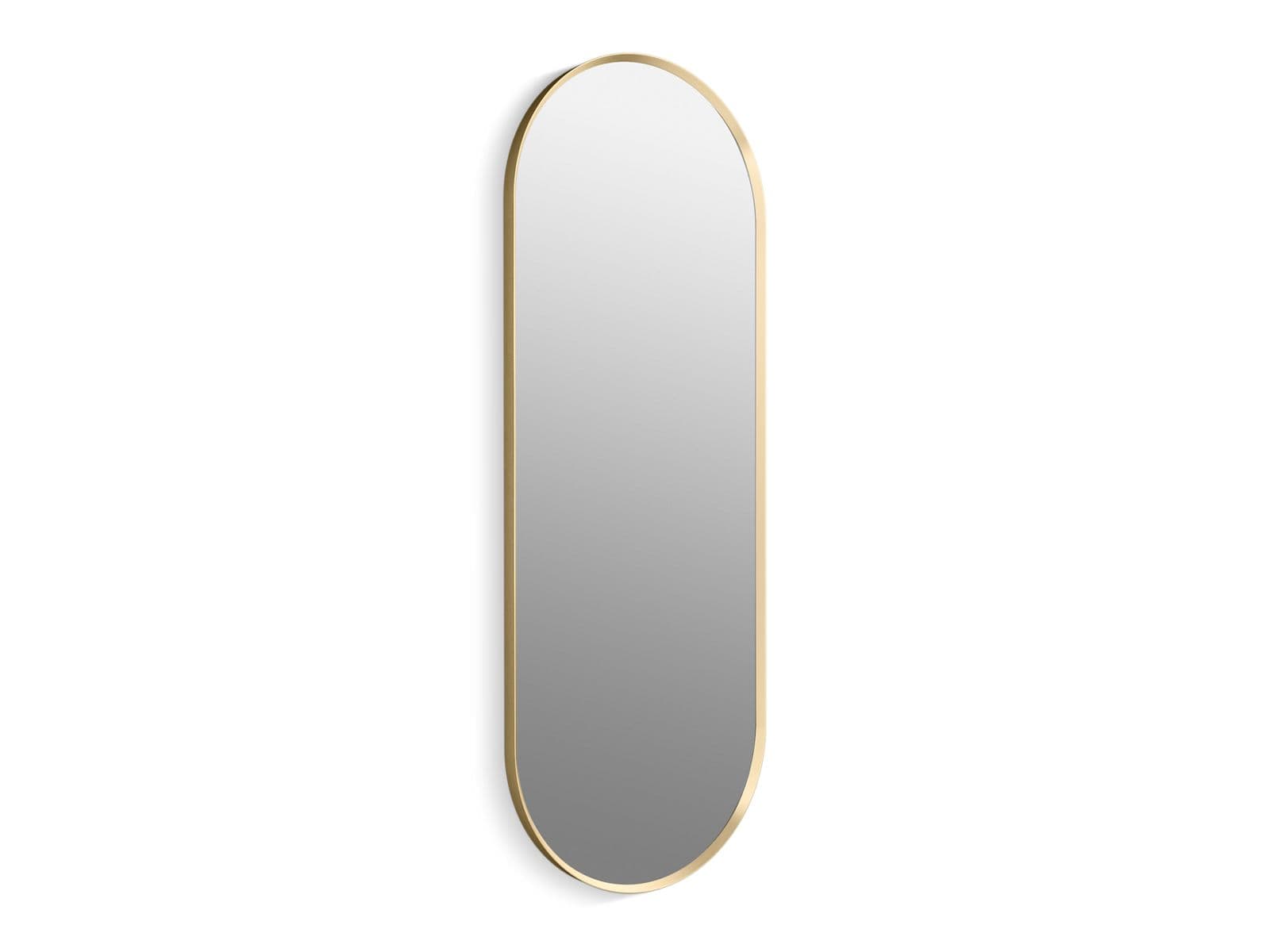 Kohler Essential 22'' x 60'' capsule framed mirror - Moderne Brushed Gold by Kohler
