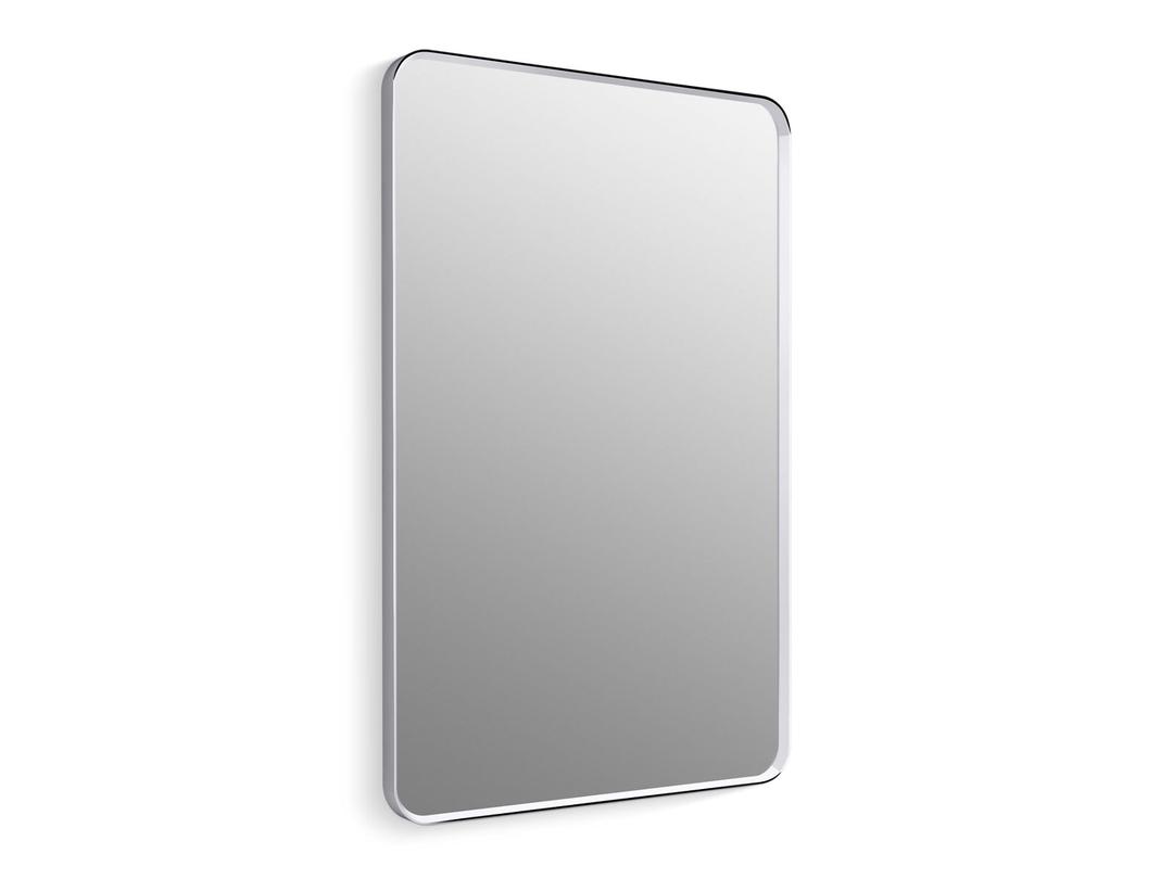 Kohler Essential 30'' x 45'' rectangular framed mirror - Polished Chrome by Kohler