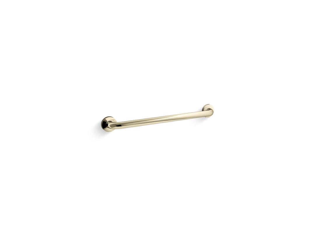 Kohler Contemporary 24 in. Grab Bar - Vibrant French Gold by Kohler