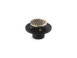 Kohler Clearflo Round brass tile-in shower drain - Vibrant Brushed Bronze - image 1