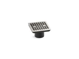 Kohler Clearflo Square brass tile-in shower drain (drain body not included) - Vibrant Polished Nickel - image 1