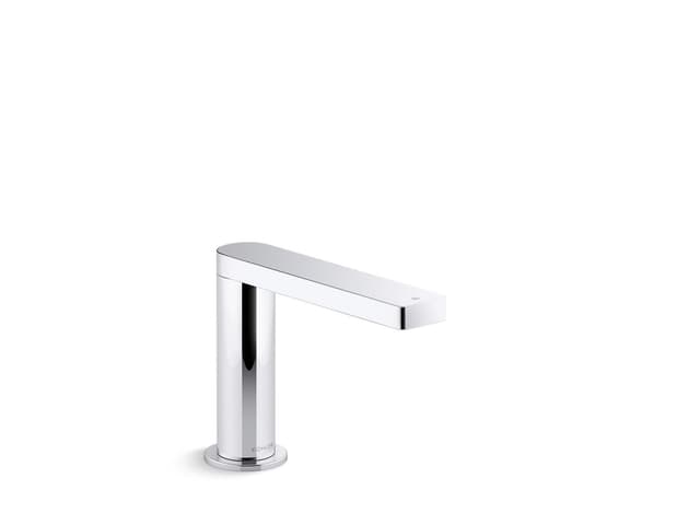 Kohler Composed Touchless single-hole lavatory faucet with Kinesis sensor technology, AC-powered, 0.35 gpm - Polished Chrome