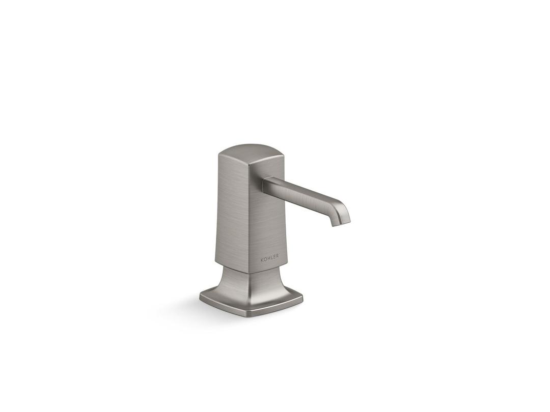 Kohler Graze Soap/lotion dispenser - Vibrant Stainless by Kohler