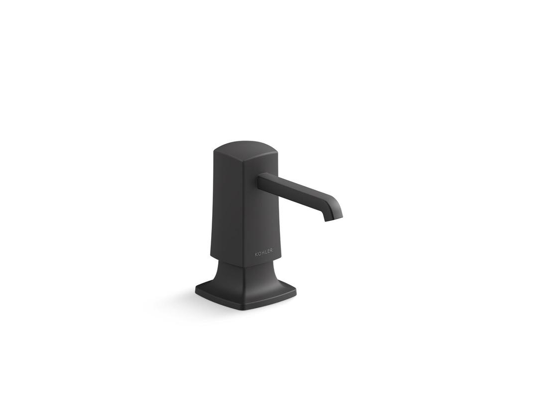 Kohler Graze Soap/lotion dispenser - Matte Black by Kohler