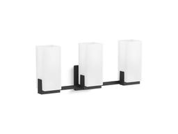 Kohler HonestyE Three-light sconce - Matte Black - image 1