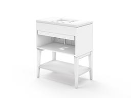 Winnow 30'' bathroom vanity cabinet with sink and quartz top - image 29