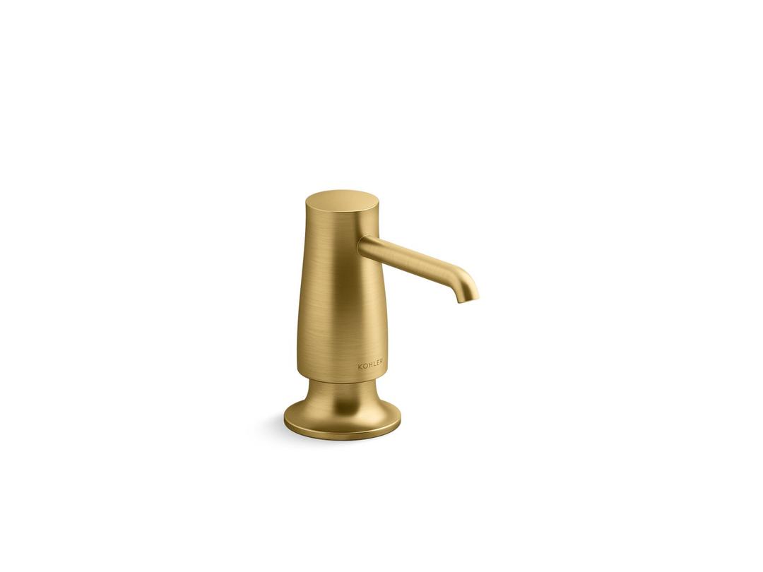 Kohler Soap/lotion dispenser - Vibrant Brushed Moderne Brass by Kohler