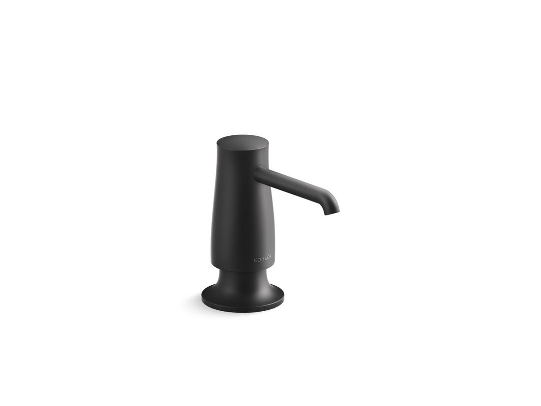 Kohler Soap/lotion dispenser - Matte Black by Kohler