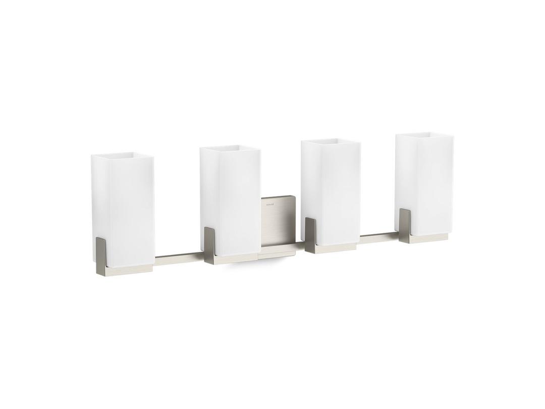 Kohler HonestyE Four-light sconce - Brushed Nickel by Kohler
