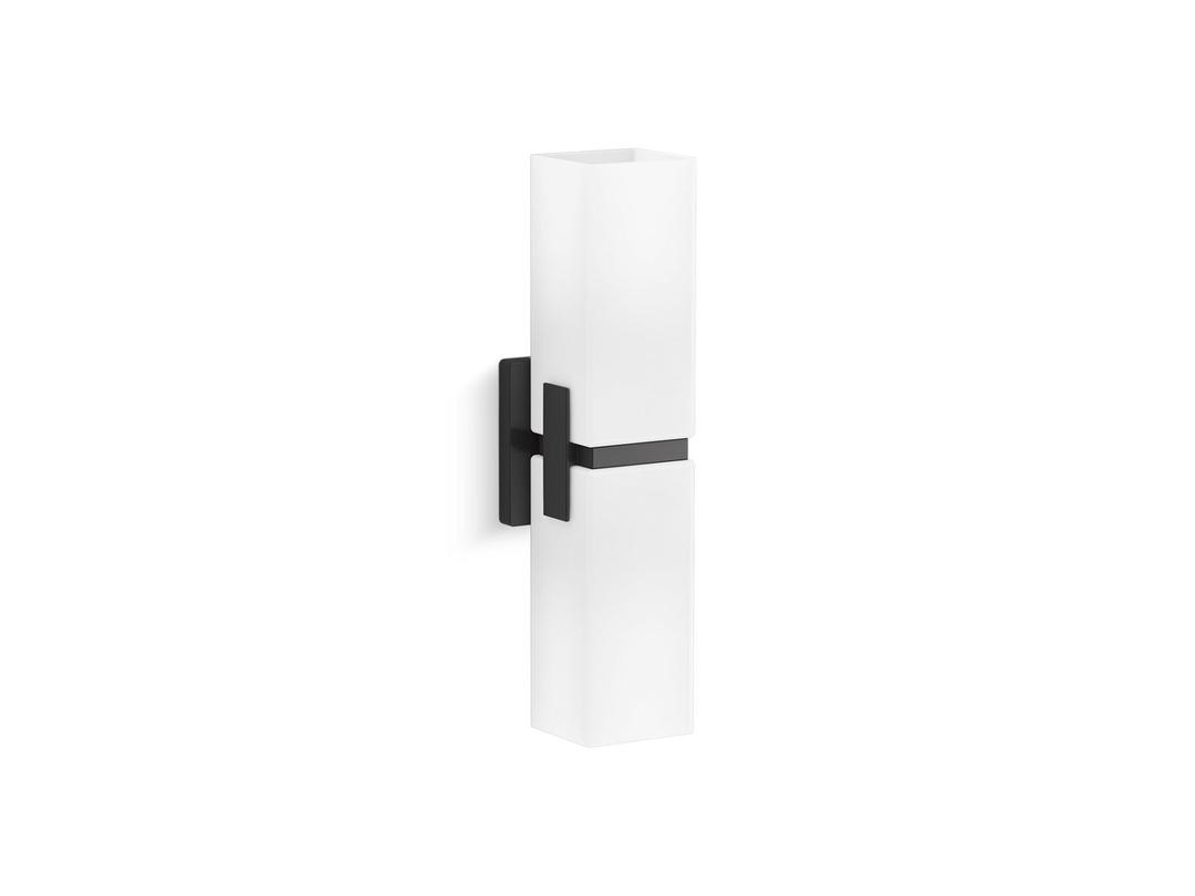 Kohler HonestyE Two-light sconce - Matte Black by Kohler
