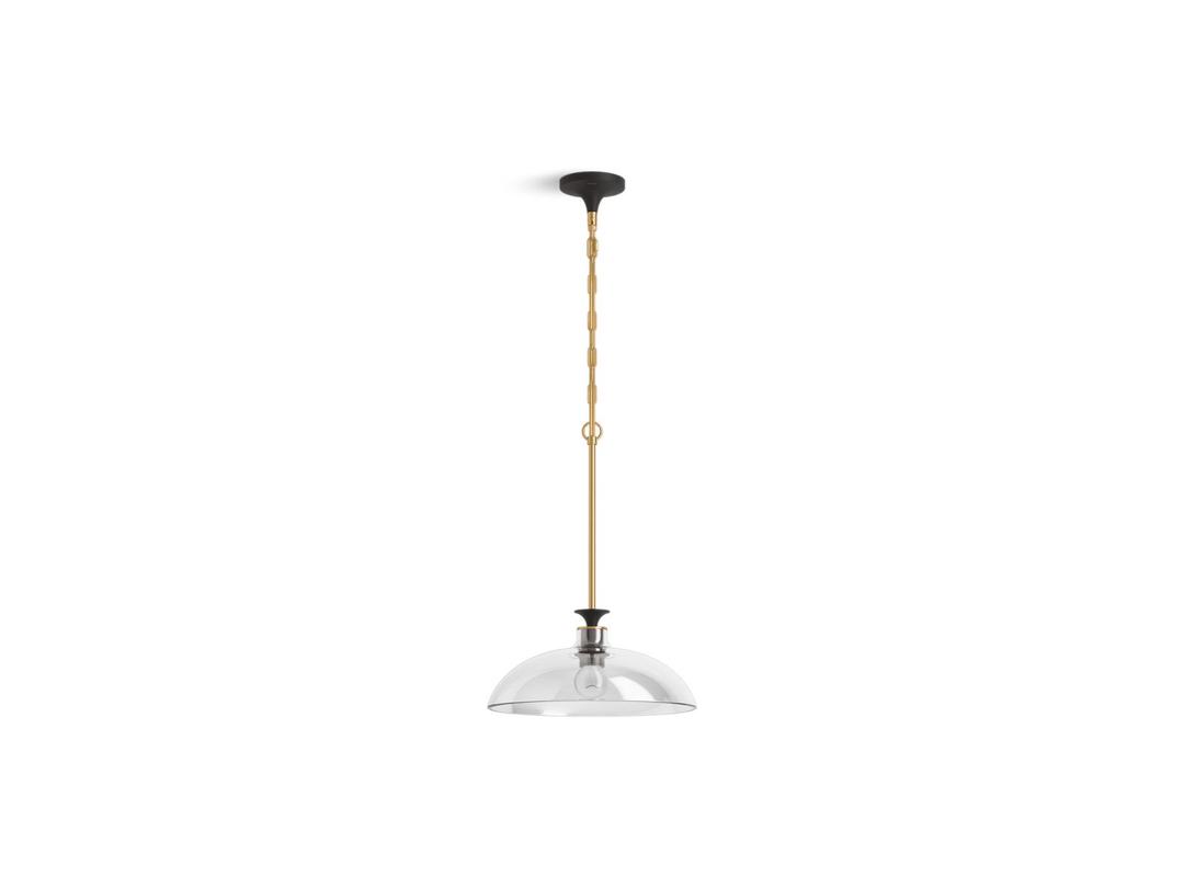 Kohler | Tone | Sub-Category for Hanging Lights - Black With Brass Trim by Kohler