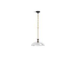 Kohler | Tone | Sub-Category for Hanging Lights - Black With Brass Trim - image 1