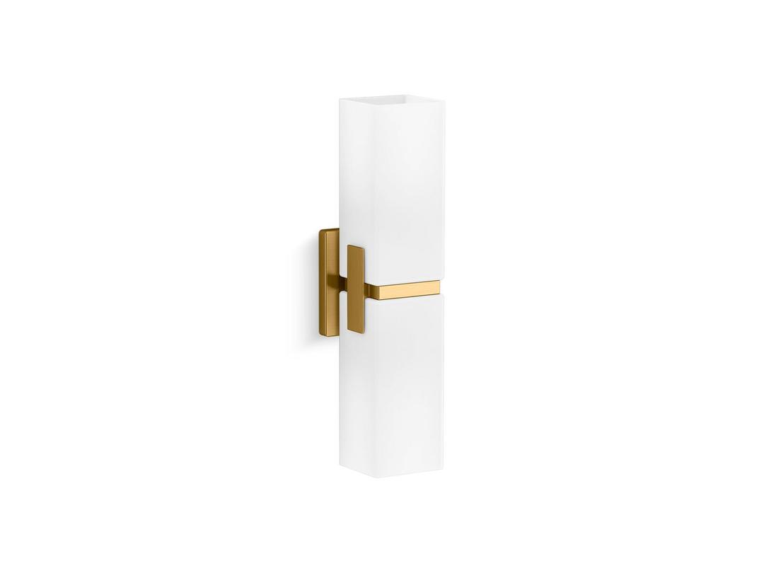 Kohler HonestyE Two-light sconce - Brushed Moderne Brass by Kohler