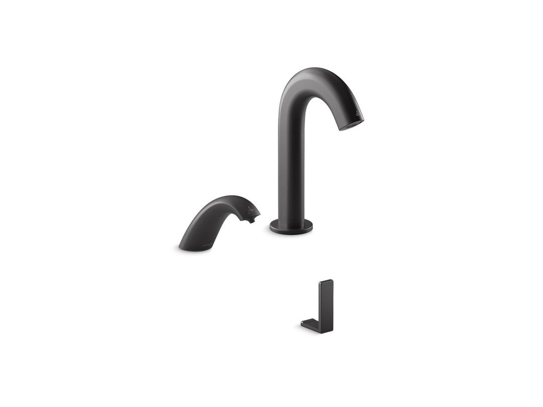 Kohler Touchless lavatory faucet and soap dispenser for ConstellationE lavatory system, 0.5 gpm - Matte Black by Kohler
