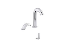 Kohler ObloE Curve Touchless lavatory faucet and soap dispenser with Kinesis sensor technology, AC-powered, 0.5 gpm - Polished Chrome - image 1