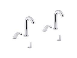 Kohler ObloE Curve Touchless lavatory faucets and soap dispensers with Kinesis sensor technology, AC-powered, 0.5 gpm - Polished Chrome - image 1