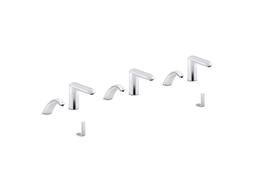 Kohler Kumin Curve Touchless lavatory faucets and soap dispensers with Kinesis sensor technology, AC-powered, 0.5 gpm - Polished Chrome - image 1