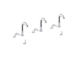 Kohler ObloE Curve Touchless lavatory faucets and soap dispensers with Kinesis sensor technology, AC-powered, 0.5 gpm - Polished Chrome - image 1