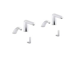 Kohler Kumin Curve Touchless lavatory faucets and soap dispensers with Kinesis sensor technology, AC-powered, 0.5 gpm - Polished Chrome - image 1
