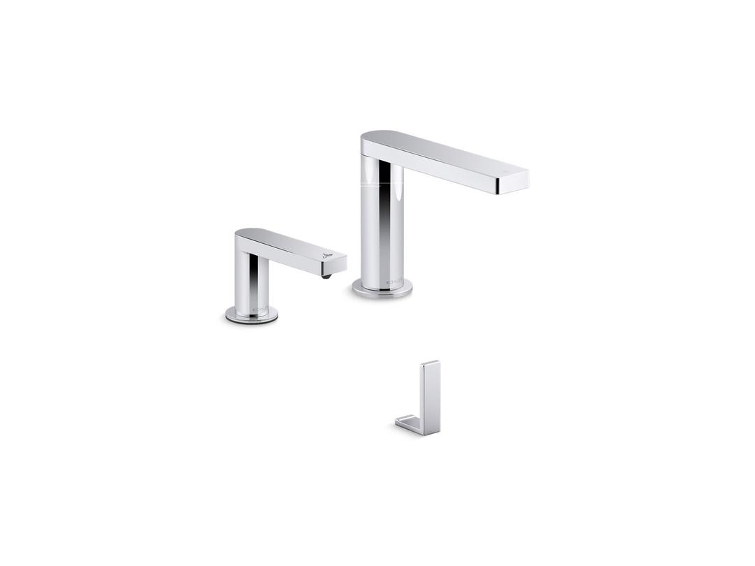 Kohler Composed Touchless lavatory faucet and soap dispenser with Kinesis sensor technology, AC-powered, 0.5 gpm - Polished Chrome by Kohler