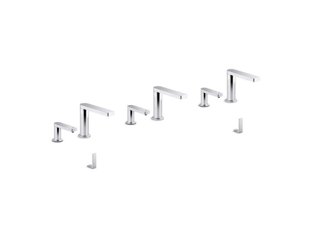 Kohler Composed Touchless lavatory faucets and soap dispensers with Kinesis sensor technology, AC-powered, 0.5 gpm - Polished Chrome by Kohler