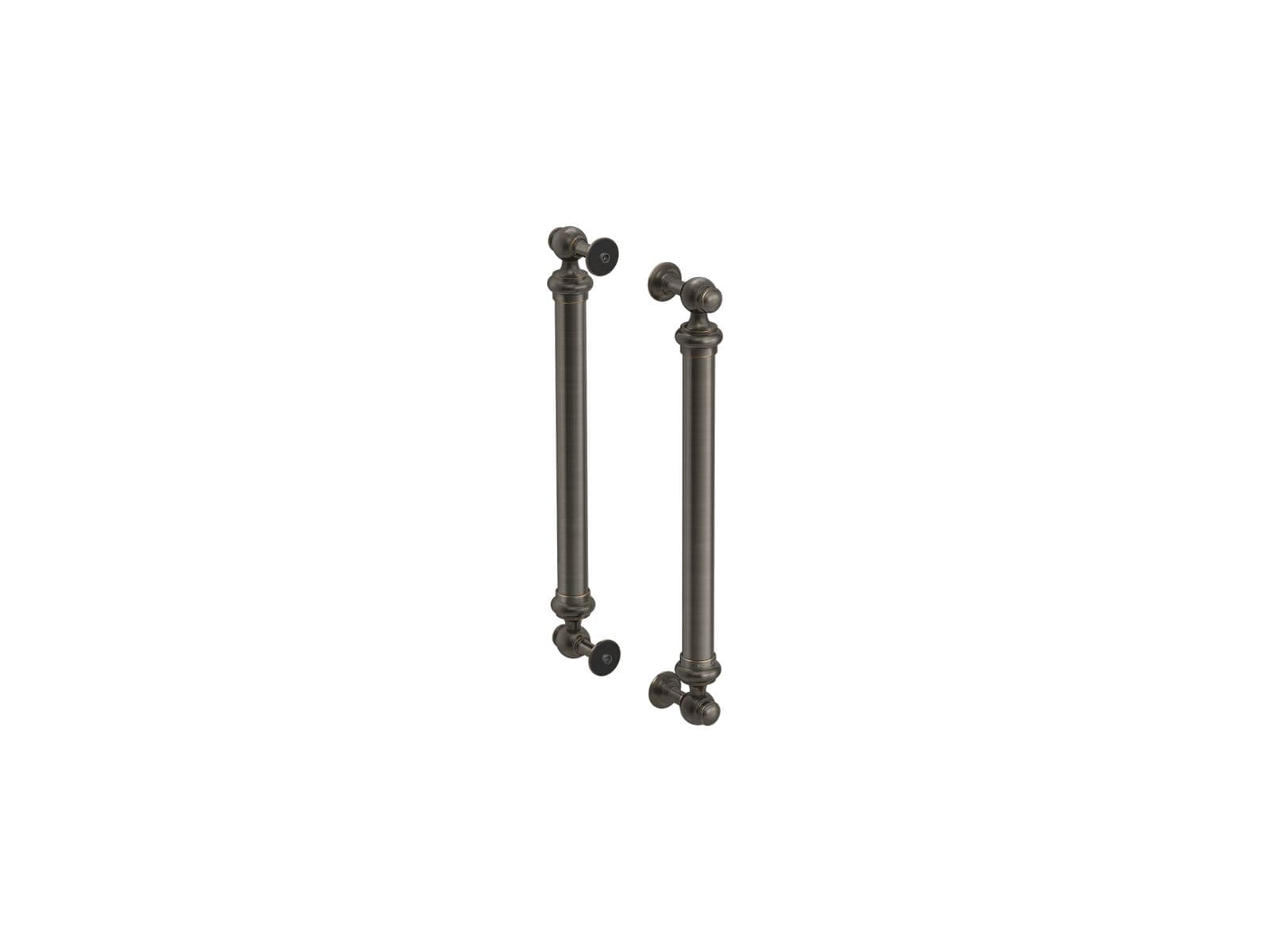 Kohler 16-7/16'' back-to-back shower door handles - Oil Rubbed Bronze by Kohler
