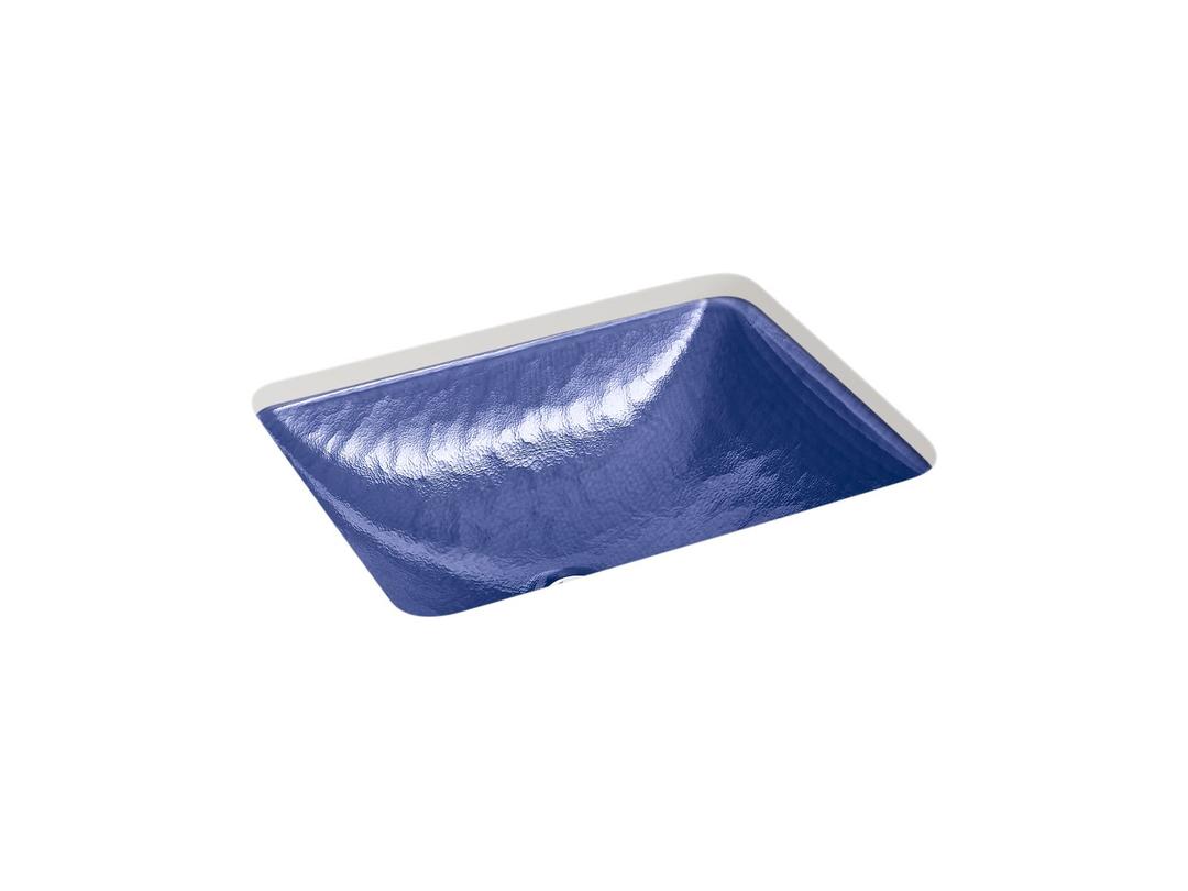 Kohler | Yepsen | Undermount Bathroom Sink - Opaque Sapphire by Kohler