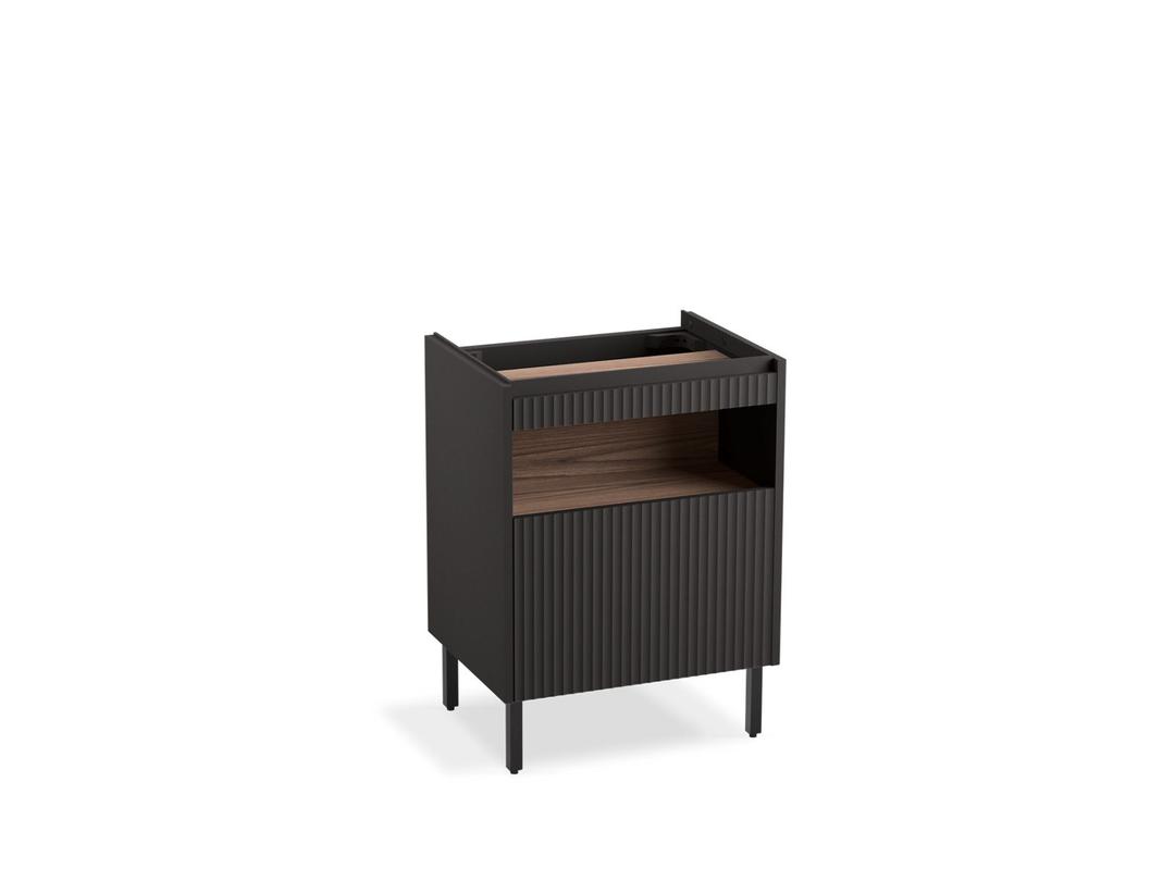 Kohler Spacity 22-3/4'' wall-hung bathroom vanity cabinet - Dark Steel by Kohler