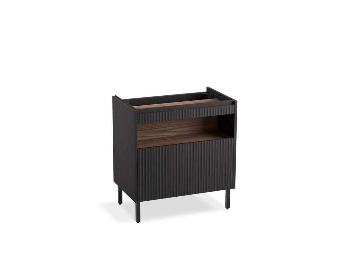 Kohler Spacity 28-3/4'' wall-hung bathroom vanity cabinet - Dark Steel by Kohler