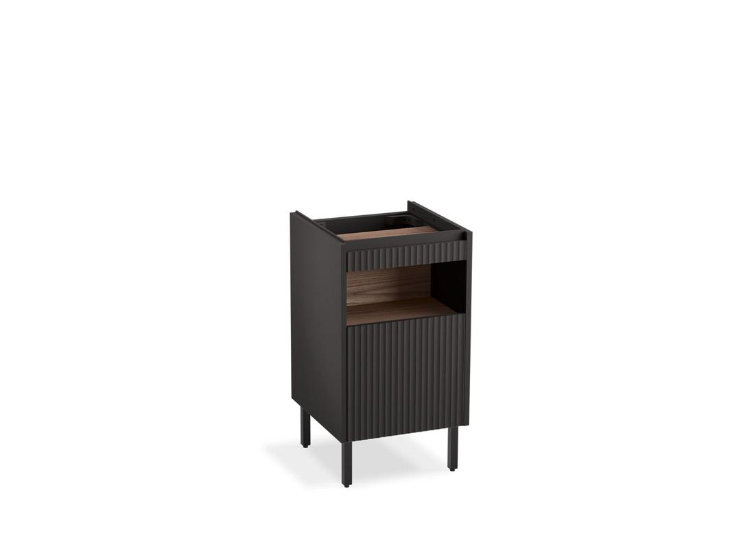 Kohler Spacity 16-3/4'' wall-hung bathroom vanity cabinet - Dark Steel by Kohler